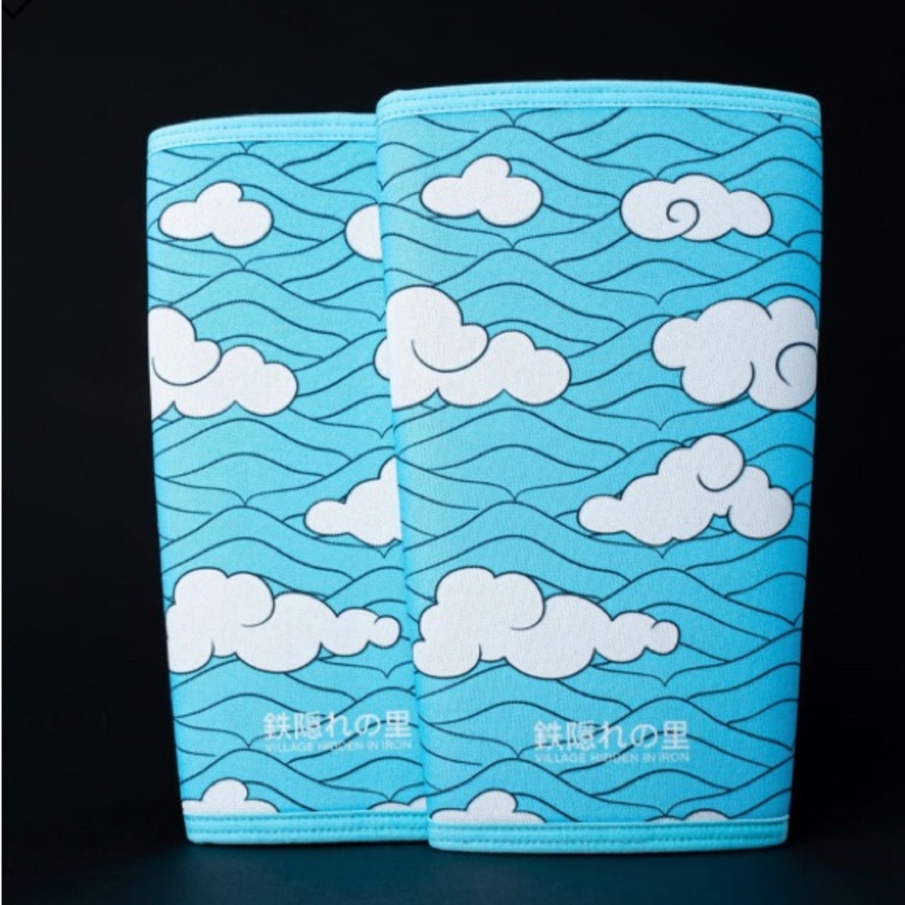 in search of asanoha/mizu knee sleeves size 2xl/xl